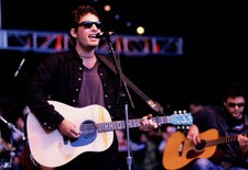 Jacob Dylan and The Wallflowers perform as part of the Bridge Sch- 1990s Photo