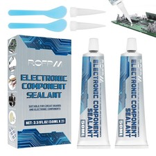 2-Pack Silicone Insulating Adhesive for Circuit Boards 50mL
