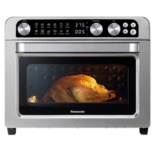 Panasonic FlashXpress Family Size Air Fryer Toaster Oven Combo, 11 Cooking Fu...