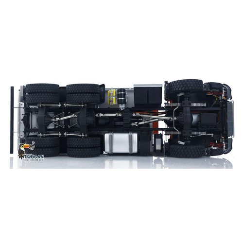 1/14 2.4G RC Electric Lifting Dump Truck 6*6 2Speed Tipper Model Lights Sounds - Picture 18 of 24