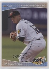 2018 Grandstand Akron RubberDucks Mark Mathias 0g0