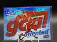 2025-26 Upper Deck Series 1 Goal Oriented Lucas Raymond #GO-9
