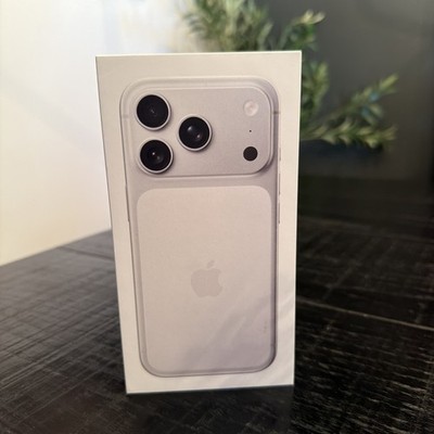 Apple iPhone 17 Pro BOX ONLY Silver 256 GB Retail Box & Paper Only