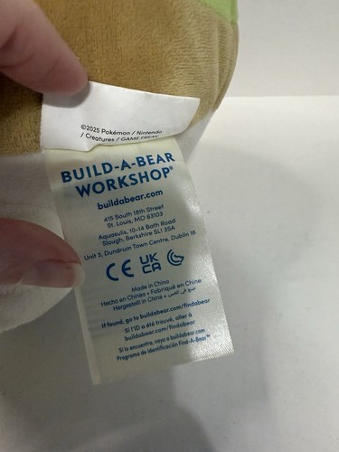 Peluche Costruisci Un Orso Pokémon BAB Yamper con Suoni Batman - Foto 5 di 8
