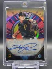 Quinn Priester 2019 Bowman Draft Chrome Class of 2019 Auto /250 Auto- Brewers