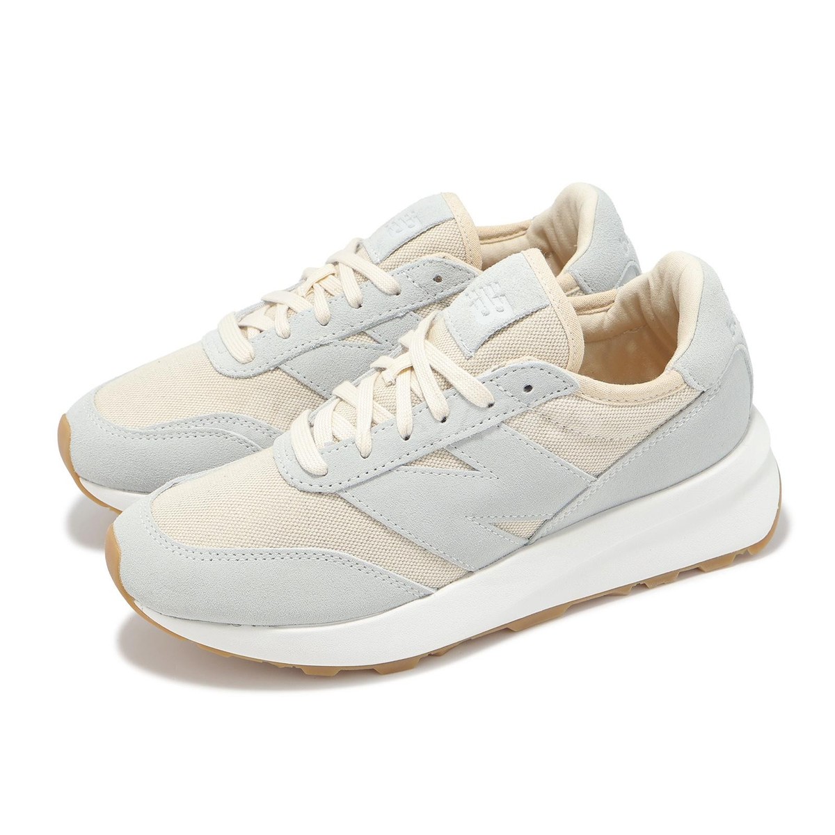 New Balance 370 NB Beige Grey Men Unisex Casual Lifestyle  display picture 3
