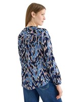 Cecil Bluse Cloud Blue M, Print, Damenoberteil, Shirt, Freizeitmode