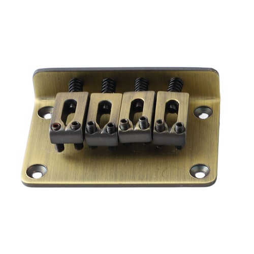 4 Saiten Gitarrensteg Ukulele Bass Metallsteg Ersatz für Instrumente - Bild 12 von 22