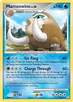 Mamoswine - 9/146 - Pokemon Legends Awakened Holo Card NM
