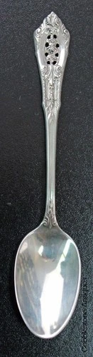 Wallace Sterling Rose Point Demitasse Spoon