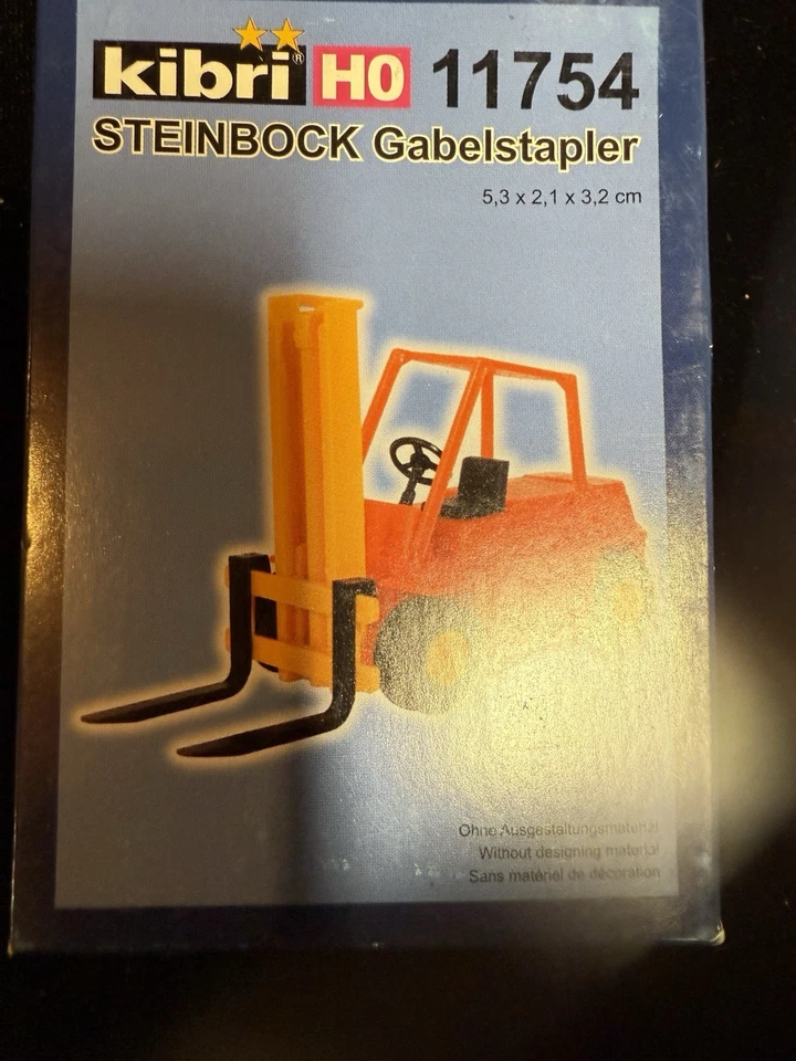 KIBRI 11754 HO Scale Steinbock Forklift (in kit) - Image 2 of 4