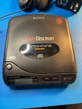 Vintage Sony D800K Car DiscMan - Portable CD Player - Tested Works,  PLS READ