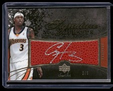 2007-08 Upper Deck Sweet Shot #SS-AH Al Harrington Signature Shots Gold #/5