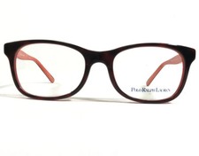 Polo Ralph Lauren 6522 1245 Tortoise/Orange Square Plastic Eyeglass 46-16-125