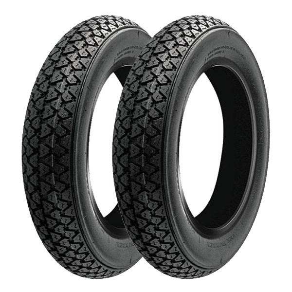 TYRE PAIR VEE RUBBER 3.50-10 59J + 3.50-10 59J VRM-054