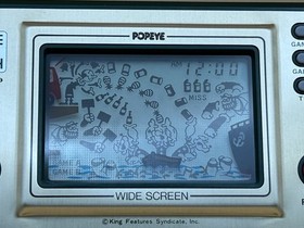 Nintendo Game & Watch POPEYE PP-23 1981 Near Mint In Box