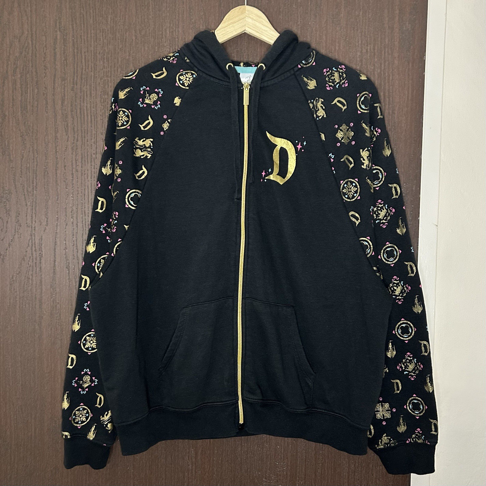 Disney Sleeping Beauty Castle Hoodie Jacket Women… - image 4