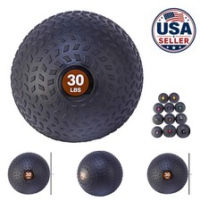 Medicine Ball Slam Ball Wall Ball 30 lb Exercise Fitness Weighted Ball Strength
