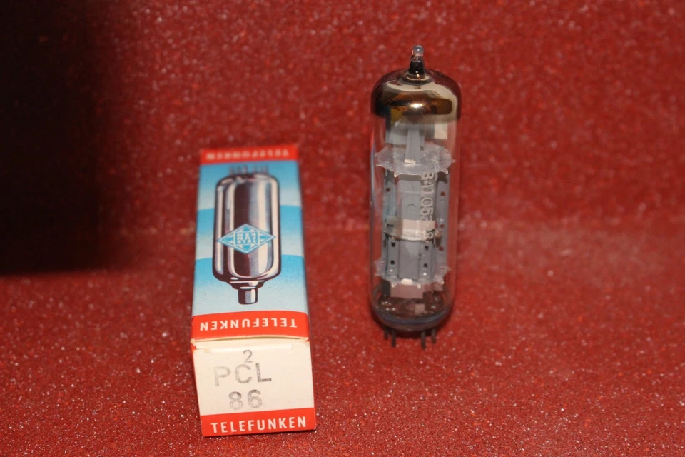 Röhre Telefunken PCL86, NOS, ovp, geprüft - Bild 2 von 4