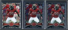 (3) 2012 Topps Chrome #198 Lavonte David Camo Refractor RC #'d -/499
