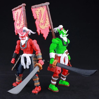 9L3D T13 Warcraft Blademaster 1/12 LUCKY13 Multi-Jointed Action Figure