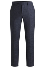 Hugo Boss Slim Fit Trousers, Style H-Genius-251 50535685, Size 36R, Dark Blue