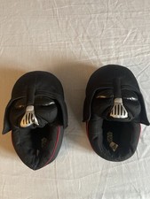 Star Wars Darth Vader Men's Slip-On Slippers Black Non-Slip Comfort