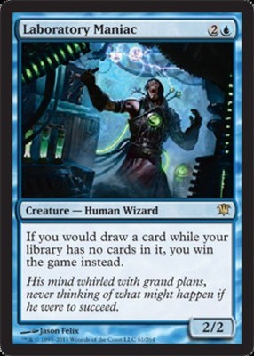 MTG magic cards 1x Laboratory Maniac Innistrad NM-Mint, English