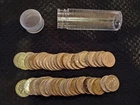 1 Roll Of 50 Silver Roosevelt Dimes 90% Silver Mixed Years In Tube FREE SHIPPING