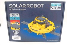 STEM Build and Learn Solar Robot Space Shuttle Astronaut 6-In-1 Robot Model Kit
