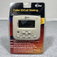 Landline Telephone AT T Caller ID Call Waiting Model 435 50 Name/Number Vtg