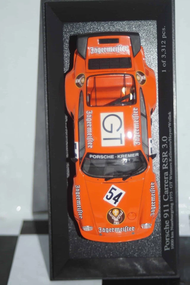 Minichamps Porsche Carrera RSR ADAC 1000Km 1975 Ref 430 756954 1:43 - Imagem 2 de 4