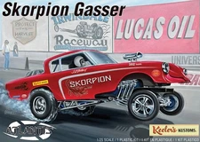 Atlantis Plastic Model Kit-Keelers Kustom's Skorpion Gasser