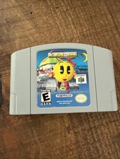Ms. Pac-Man Maze Madness (Nintendo 64) *Authentic*~Tested~ N64 Game Cartridge