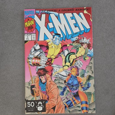 X-Men #1 (Marvel Comics 1991 Captain America 50 Years Variant)