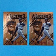 Ken Griffey Jr 1997 Topps Finest Masters W/Protective Coat #238 Lot x 2 Mariners