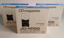 Lot Of 3 Pioneer 6 Compact Disc Magazine Home Car-Use CD Player Japan JD-M100