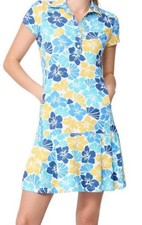 J. McLAUGHLIN Catalina Cloth DORTE Pleate Hem Sports Dress XS Tennis Golf Pickle