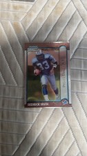 1999 Bowman Chrome Sedrick Irvin Rookie Card #159 Detroit Lions Football. rookie card picture