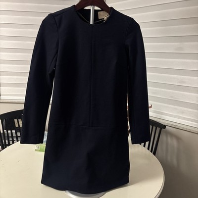 TWIGGY SHIFT DRESS IN NAVY