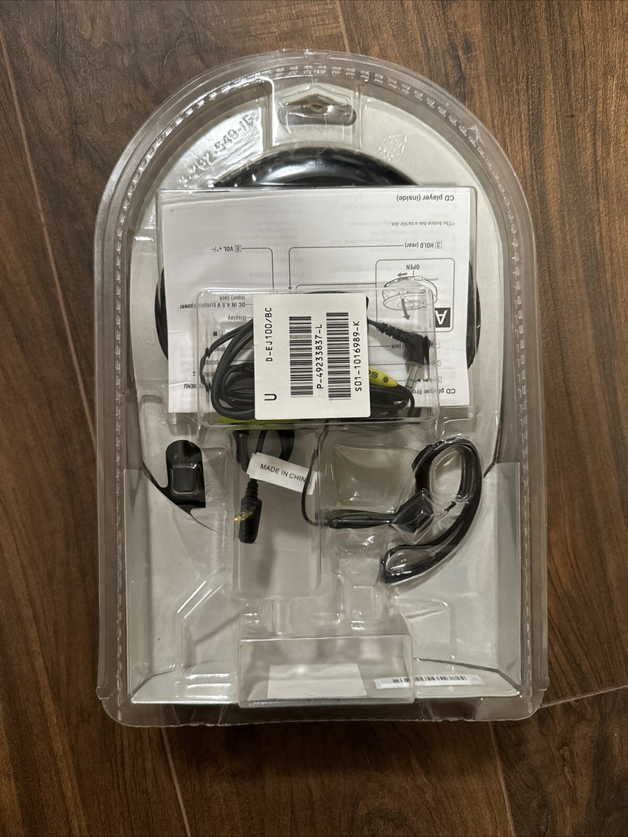 新品未開封 SONY Walkman CDプレーヤー D-EJ100 PSWHI 新品未開封 SONY Walkman CDプレーヤー D-EJ100 PSWHI Sony D