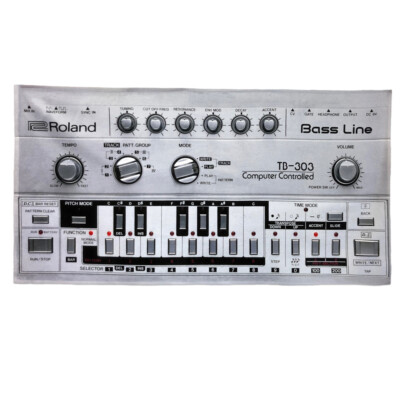 HUGE TB303 Badeset-Handtuch 808 Akai 1200 Rekordbox Pioneer CDJ2000 NXS Serato