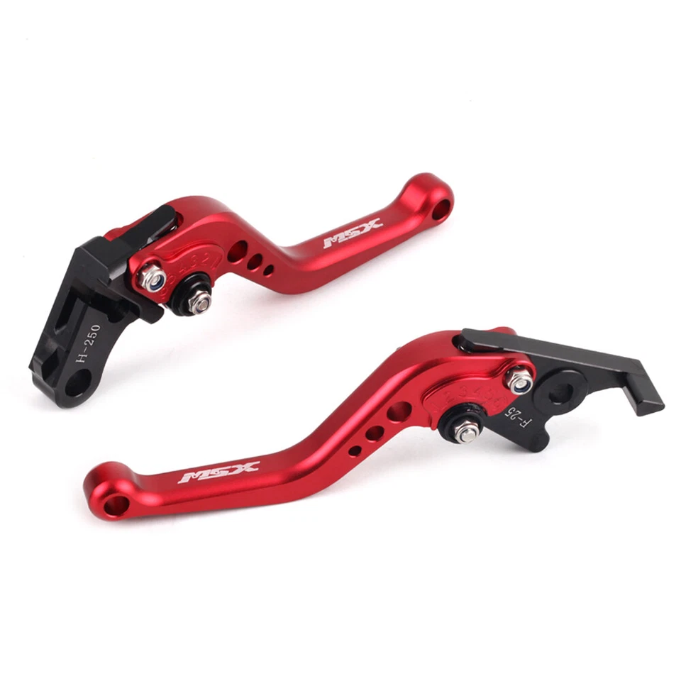 Palancas de embrague de freno cortas anodizadas CNC para HONDA Grom 125 / Monkey Z125M Z125MA Foto 4 de 4