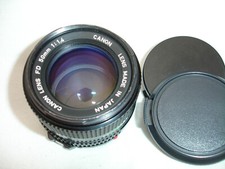 Canon FD 50mm f/ 1.4 lens,  VGUC, SN1439310