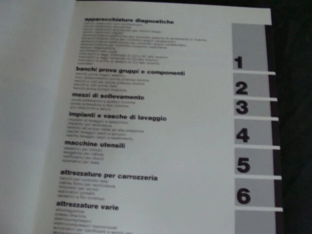 Catalogo Alfa Romeo apparecchiature impianti macchinari consigliati - Immagine 2 di 4