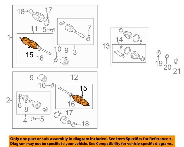 TOYOTA OEM Drive AxlesFrontCV Constant Velocity Boot Kit Clamp 4234508060 eBay
