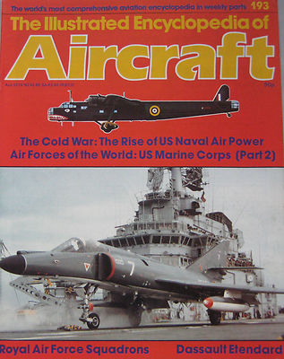 Illustrated Encyclopedia of Aircraft Issue 193 Dassault Etendard cutaway drawing