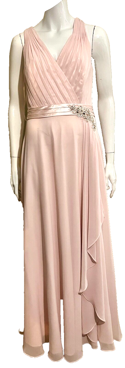 Jenny Packham pink chiffon 