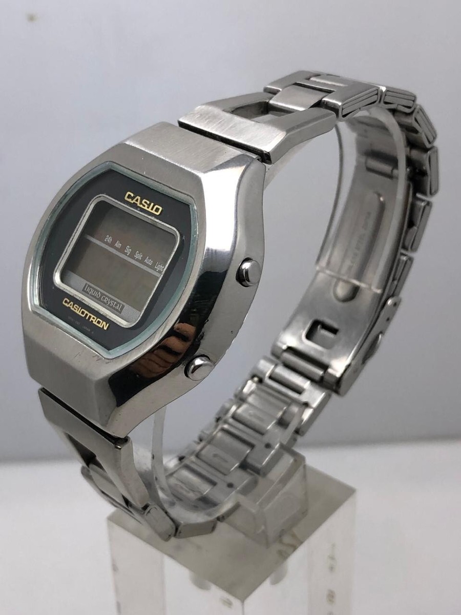 Vintage Casio CASIOTRON 1670 TRN-01 Liquid Crystal LCD