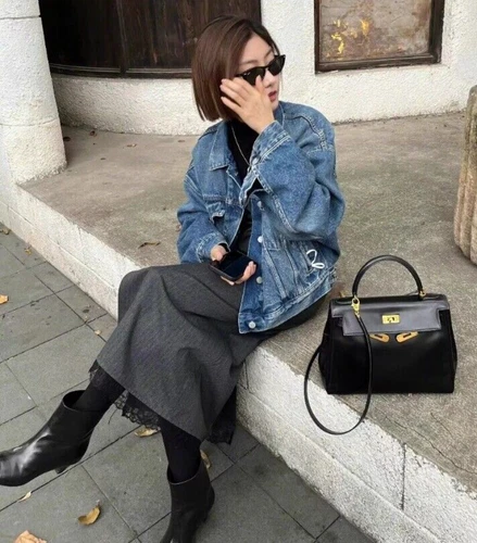 Khaite Damen High-Heeled Kurzstiefel Leder Medium Boots Bare Boots - Bild 10 von 18